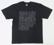 椎名へきる Tシャツ ブラック Lサイズ 「HEKIRU SHIINA 2008-2009 COUNTDOWN LIVE」