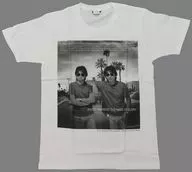 浜田省吾 THE ROAD TO GLORY Tシャツ ホワイト Lサイズ 「浜田島III」