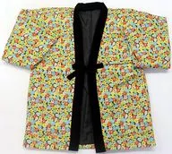 藤ちょこデザイン(花/総柄) 半纏 フルカラー フリーサイズ