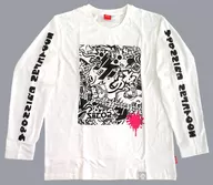 ロゴマーク(CROSSING Splatoon(スプラトゥーン)) ロングTシャツ ホワイト Lサイズ 「Nintendo TOKYO」