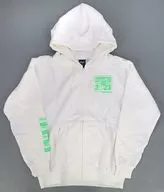 __(アンダーバー) 新年おめでたい厚手ジップパーカー ホワイト Lサイズ 「UNDER THE NEW YEAR LIVE 2023」