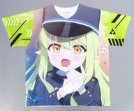 橘ヒカリ フルグラフィックTシャツ パープル メンズLサイズ 「ブルーアーカイブ」 Yostar OFFICIAL SHOP JR秋葉原駅店グッズ