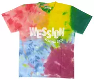 WEST. フェスTシャツ タイダイ Lサイズ 「WESSION FESTIVAL 2025」