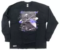 MISA(BAND-MAID) MEMBER PHOTO LS-T(ロングスリーブTシャツ) ブラック×パープル XLサイズ