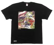 AKANE(BAND-MAID) PAINT PHOTO-T(Tシャツ) ブラック XLサイズ 「BAND-MAID ACOUSTC OKYUJI」