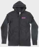 シェリル・ノーム＆ランカ・リー(シルエット) パーカー ブラック Mサイズ 「劇場版 マクロスF 恋離飛翼 ～サヨナラノツバサ～」 娘フェス F魂+会員限定