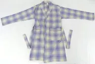 宮世琉弥(成瀬大二郎) オンブレチェックネルガウン アイボリー Mサイズ 「8LOOM×ジェラート ピケ」