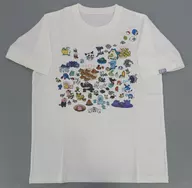 集合 Tシャツ 逃ver. ホワイト Lサイズ 「ポケットモンスター」 ポケモンセンター限定