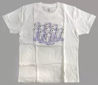11ぴきのねこ Tシャツ ホワイト Sサイズ 「11ぴきのねこ×graniph(グラニフ)」