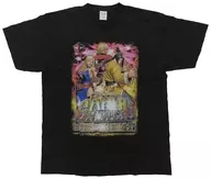 集合 ラップT GARO ブラック Lサイズ 「ザ・キング・オブ・ファイターズ KOF XV POP-UP STORE in OSAKA feat. IORI YAGAMI」