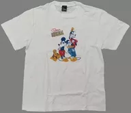 ミッキーマウス＆ドナルドダック＆グーフィー＆プルート Tシャツ ホワイト Lサイズ 「ディズニー」 Disney THE MARKET銀座三越限定