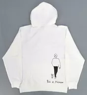 細谷佳正 パーカー ホワイト Lサイズ 「細谷佳正×ヴィレッジヴァンガード」