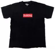長州力 Tシャツ-HashDtag- ブラック XLサイズ 「今日もどこかでパワーホール」