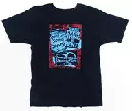 RENT 25周年記念 リリックTシャツ ネイビー Lサイズ 「ブロードウェイミュージカル『レント』25周年記念Farewellツアー来日公演」