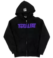 TOTALFAT カムトゥギャパーカー(ジップアップタイプ) ブラック Mサイズ