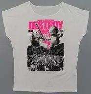 cali≠gari×アーバンギャルド Tシャツ ホワイト Mサイズ 「カリ≠ガリ対アーバンギャルド 真梅雨の血闘!! 野音に死す!!」