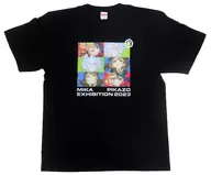 C.集合(Mika Pikazo) ILY GIRL Tシャツ ブラック XLサイズ 「Mika Pikazo個展 ILY GIRL」