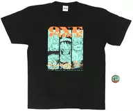 ルフィ＆サンジ＆ゾロ 缶バッジ付きTシャツ ブラック フリーサイズ 「ワンピース」 ジャンプフェスタ2026グッズ