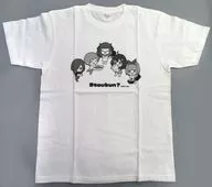 五つ子(E/料理) 五等分できないTシャツ ホワイト Lサイズ 「五等分の花嫁～GOTO AKIBA!～主要都市店舗フェア」