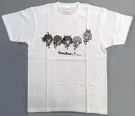 五つ子(C/マラソン) 五等分できないTシャツ ホワイト Lサイズ 「五等分の花嫁～GOTO AKIBA!～主要都市店舗フェア」