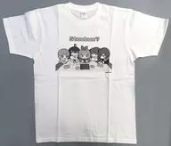 五つ子(B/こたつ) 五等分できないTシャツ ホワイト Lサイズ 「五等分の花嫁～GOTO AKIBA!～主要都市店舗フェア」