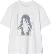 朽木白哉 lette-graph Tee ホワイト ユニセックス XXLサイズ 「TVアニメ BLEACH -ブリーチ- 千年血戦篇」
