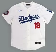 山本由伸#18(ロサンゼルス・ドジャース) ナイキ リミテッドジャージ(ユニフォーム) ホーム ホワイト Mサイズ 「MLB Tokyo Series presented by Guggenheim」