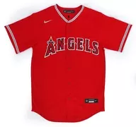 大谷翔平#17(ロサンゼルス・エンゼルス) レプリカユニフォーム オルタネイト レッド Sサイズ