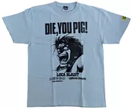 ルカ・ブライト×ハードコアチョコレート Tシャツ グレー Lサイズ 「シリーズ30周年記念 幻想水滸伝I＆II展 ～幻想博物館～」 グッズ付き入場券A特典