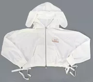 シナモロール クロップド丈パーカー オフホワイト Lサイズ 「サンリオキャラクターズ」