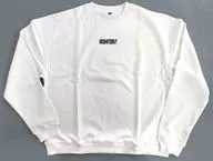 てんちむ 『IKISHITERU?』トレーナー(スウェット) ホワイト XLサイズ てんちむ屋グッズ