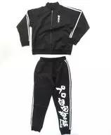 てんちむ 『働きたくない』ジャージ 上下セット ブラック Lサイズ てんちむ屋グッズ