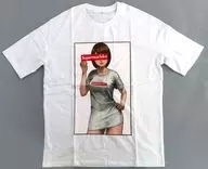 てんちむ 『中指立てむちこ』Tシャツ ライトブルー Lサイズ てんちむ屋グッズ