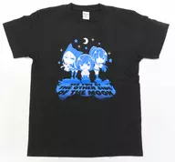 集合(ミニキャラ) Tシャツ ブラック Mサイズ 「月の彼方で逢いましょう」