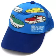 ネイビー JR新幹線電車メッシュキャップ