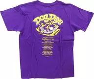 MAN WITH A MISSION FWAM限定カラーツアーTシャツ パープル Mサイズ 「MAN WITH A MISSION presents『Dog Days Tour 2017』」 FUN WITH A MISSION会員限定 ガゥガゥ抽選会B賞景品