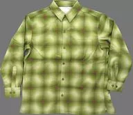 .ENDRECHERI. ORIGINAL SWIM CHECK SHIRT(チェックシャツ) グリーン Mサイズ 「.ENDRECHERI.×ZOZOTOWN」 2弾