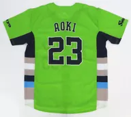 青木宣親#23(東京ヤクルトスワローズ) 2021TOKYO燕パワーアップグレードユニホーム グリーン フリーサイズ 「2021 TOKYO燕プロジェクト」