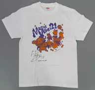 五十嵐裕美 直筆サイン入りTシャツ ホワイト Lサイズ 「マチ★アソビ vol.21」