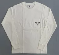 東京ゲゲゲイ ゲゲポケット刺繍ロングTシャツ ホワイト Mサイズ 2019年秋グッズ