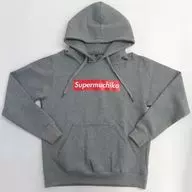 てんちむ 『Supermuchiko』パーカー グレー XLサイズ てんちむ屋グッズ