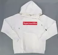 てんちむ 『Supermuchiko』パーカー ホワイト XXLサイズ てんちむ屋グッズ