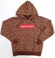 てんちむ 『Supermuchiko』パーカー LV色(ブラウン) XXLサイズ てんちむ屋グッズ