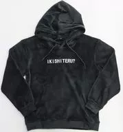 てんちむ 『IKISHITERU?』パーカー ブラック XLサイズ てんちむ屋グッズ