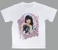 小鳥遊るい 2025年 生誕Tシャツ ホワイト Lサイズ 「#ババババンビ 小鳥遊るい生誕『#仔鹿物語 プルプル震えナイト!』VOL.29 RUI BIRTHDAY LIVE!」