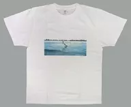 ムーディ勝山(デザインC海岸) フォトTシャツ ホワイト Mサイズ 「ムーディ勝山 POP UP SHOP」