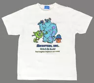 サリー＆マイク・ワゾウスキ＆ロッキー(ライド＆ゴーシーク!) Tシャツ ホワイト Mサイズ 「モンスターズ・インク」 東京ディズニーリゾート限定