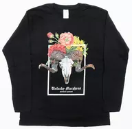 Unlucky Morpheus コラボ・ロンT(ロングスリーブTシャツ) ブラック Lサイズ 「Unlucky Morpheus×GEKIROCK CLOTHING」