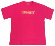 ミックス(サハパー・ウォンラート) XIW NAUGHTY オーバーサイズ Tシャツ ピンク 2サイズ