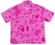 アロハシャツ ピンク フリーサイズ 「Happyくじ ズートピア2」 B賞